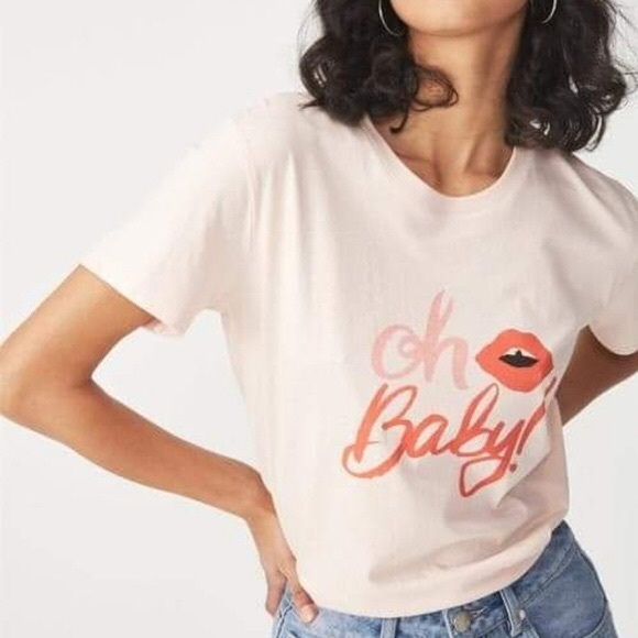 Cotton On Tops - 4/$25 Cotton On “Oh Baby” Graphic Tee